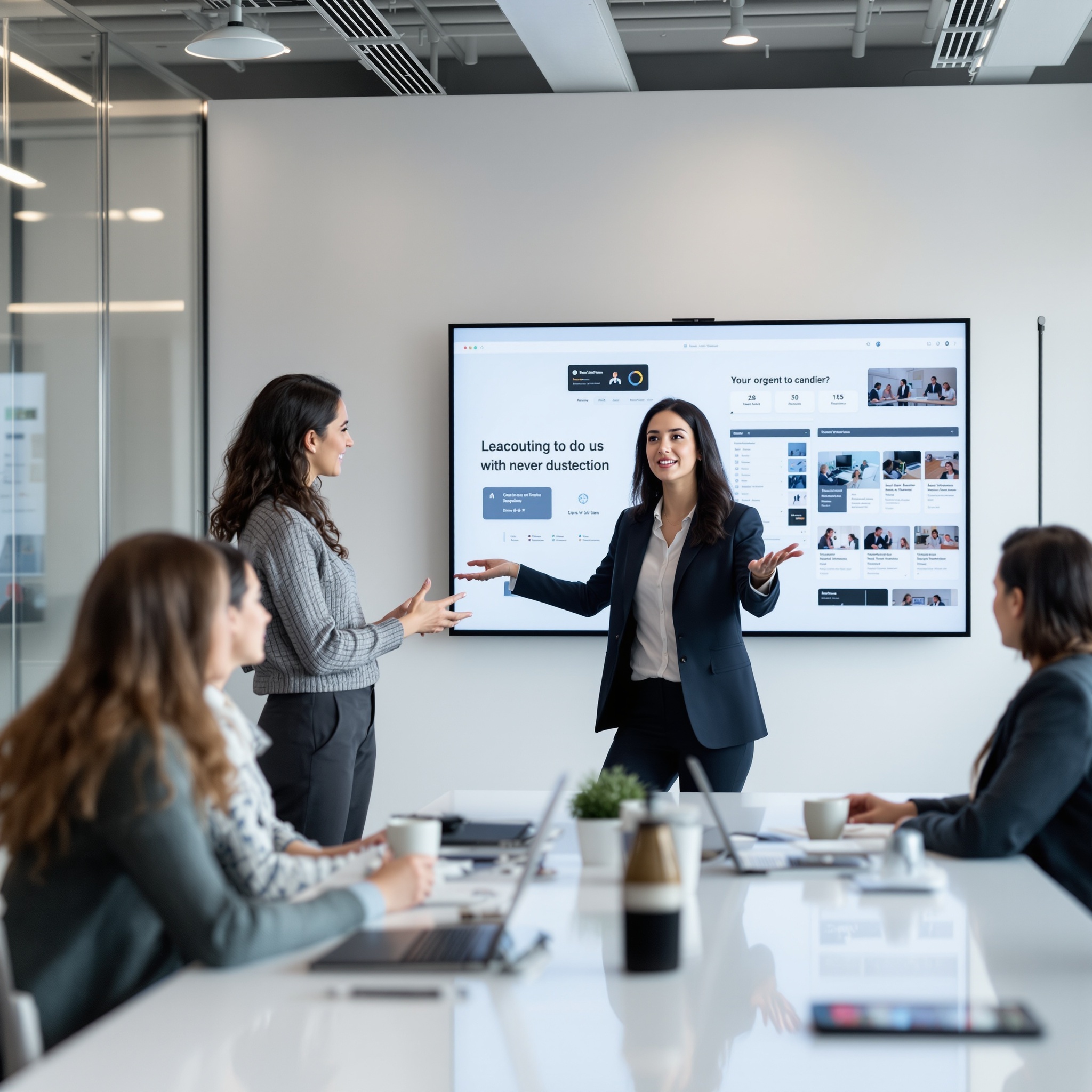 HitMedia team collaboration and web development planning session